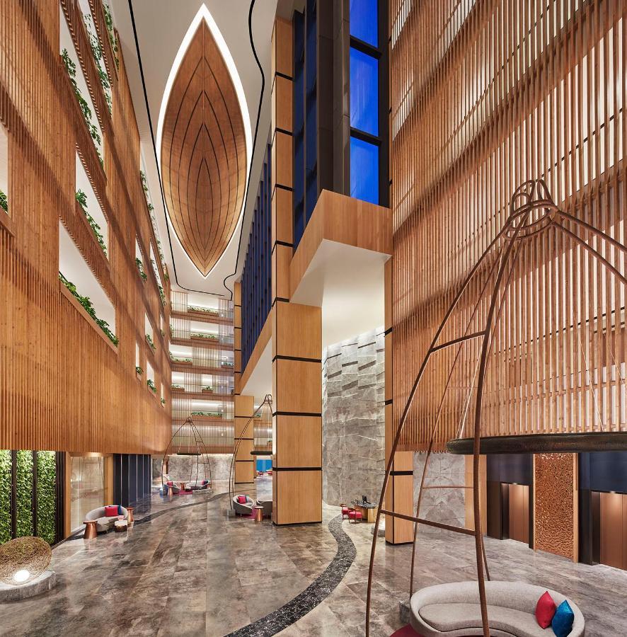 Taj Cidade De Goa Horizon, Goa Panaji Exterior foto The hotel's atrium